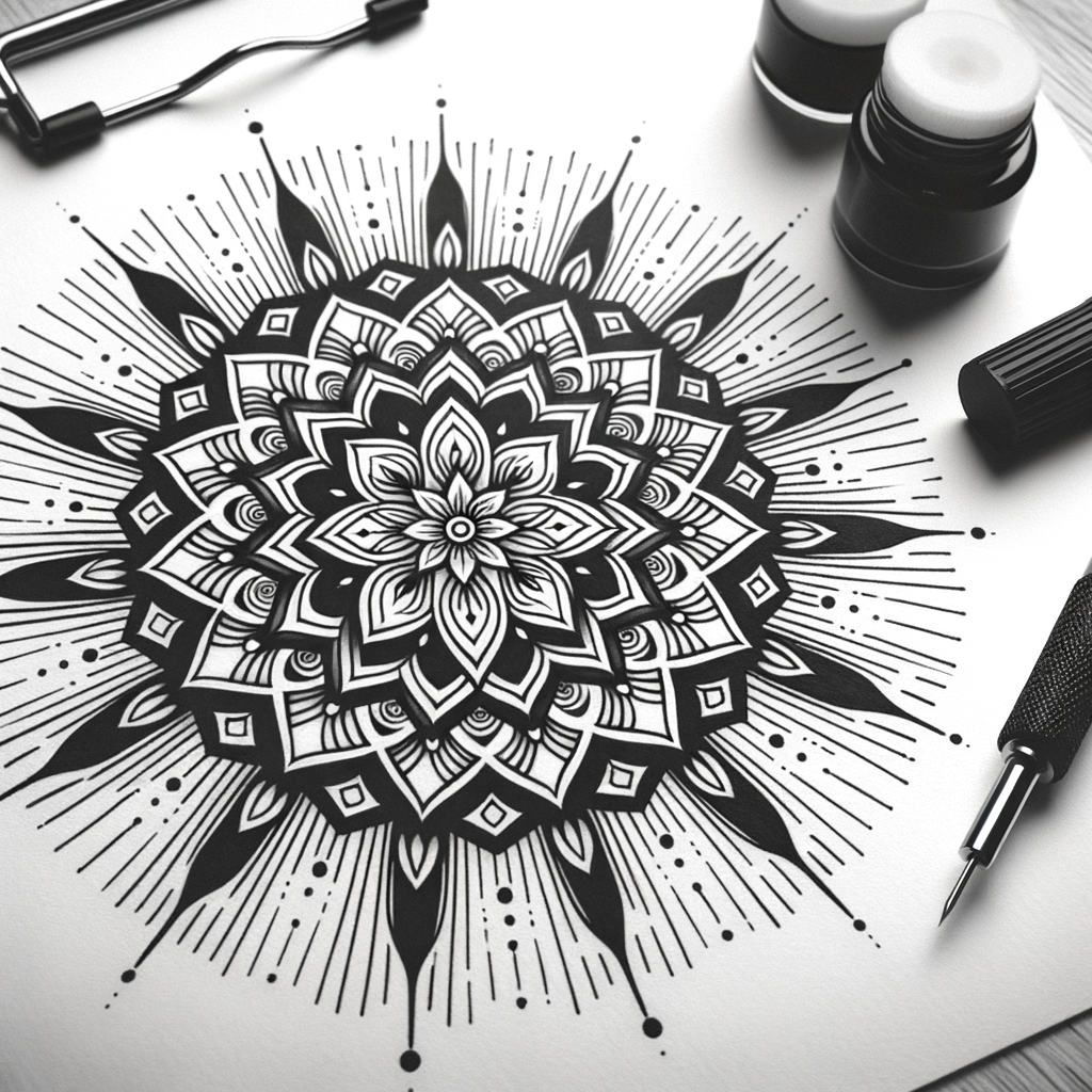 mandala tattoo design tattoo design