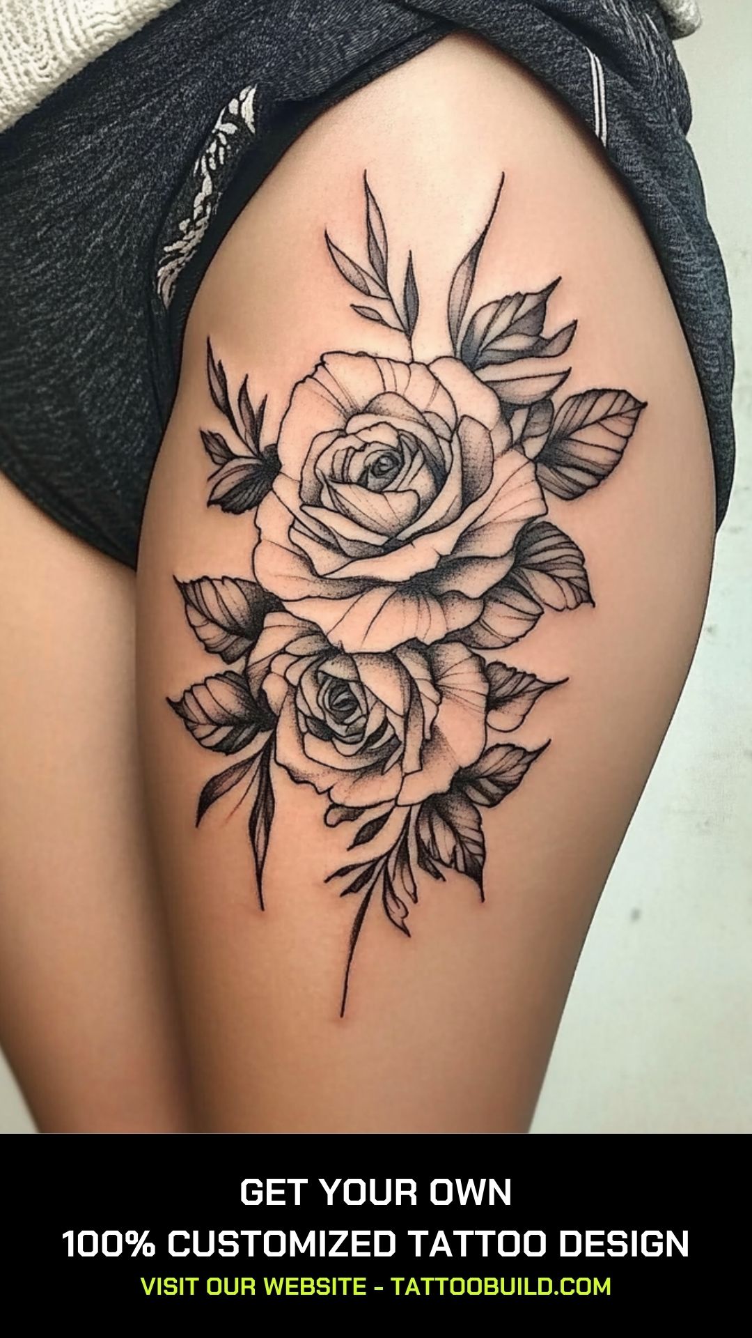 Classy Feminine Thigh Tattoo Ideas: 50+ Elegant Designs for Women