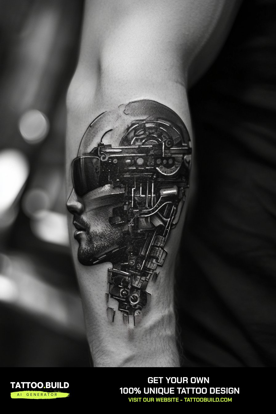 27+ Geometric Cyberpunk Tattoo Ideas (Stunning Inspiration!)