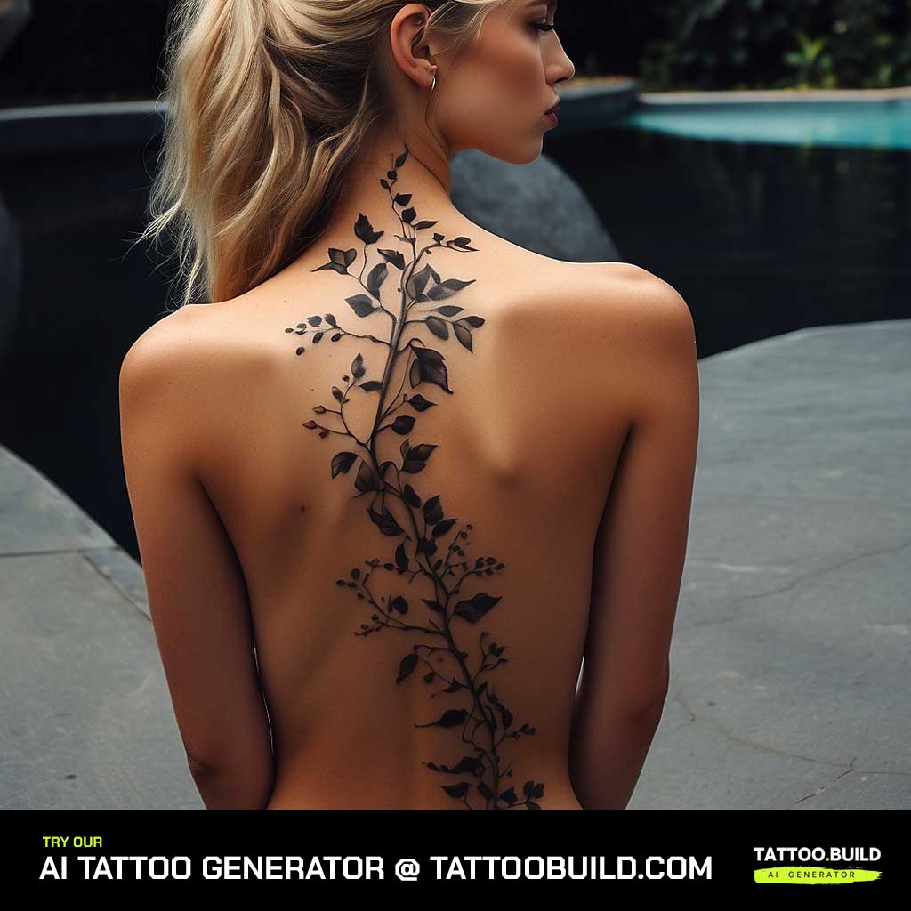 Vine Tattoo Ideas (47+) to Represent Thriving + Surviving - tattooglee | Vine  tattoos, Silhouette tattoos, Tattoos