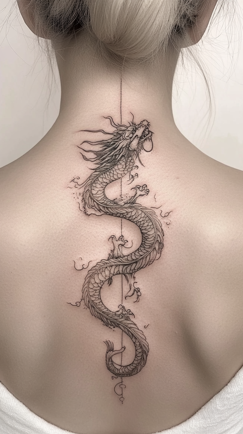 Chinese Dragon Spine Tattoo Ideas - Tattoo Build