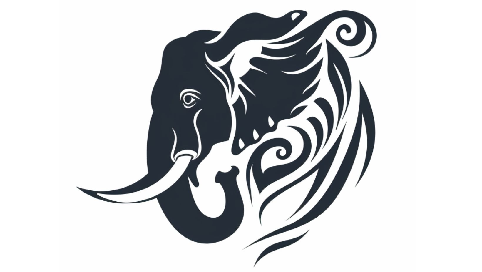 Abstract Elephant Tattoo Ideas