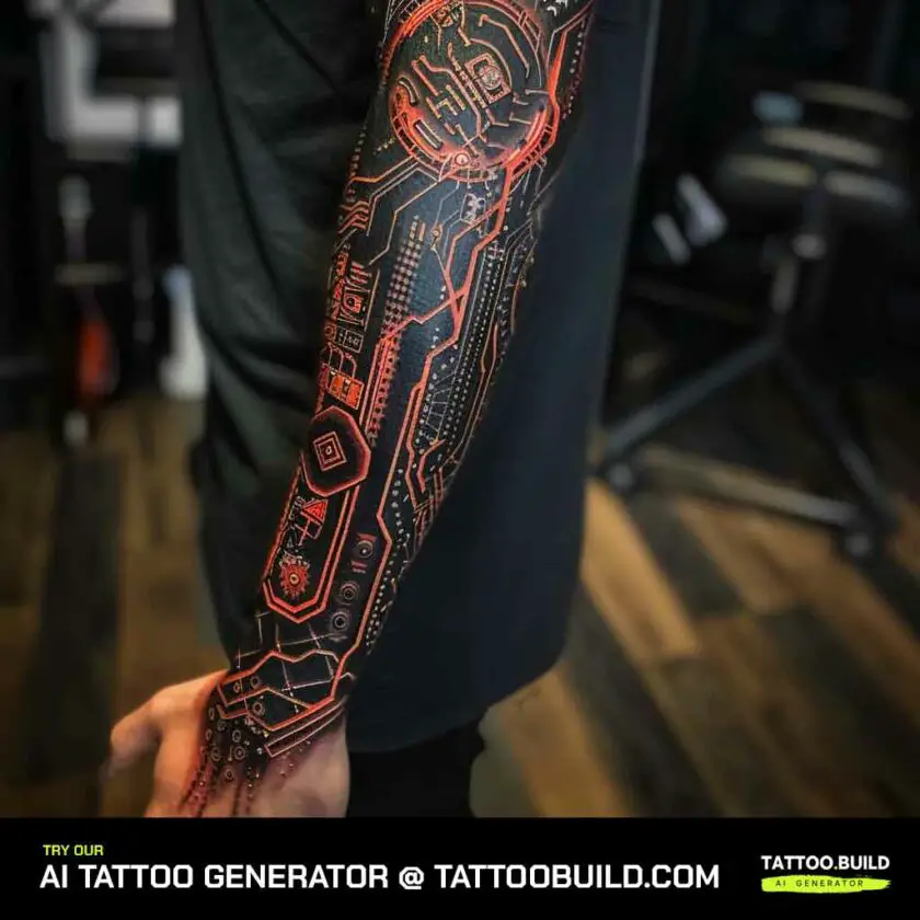 27+ Geometric Cyberpunk Tattoo Ideas (Stunning Inspiration!)