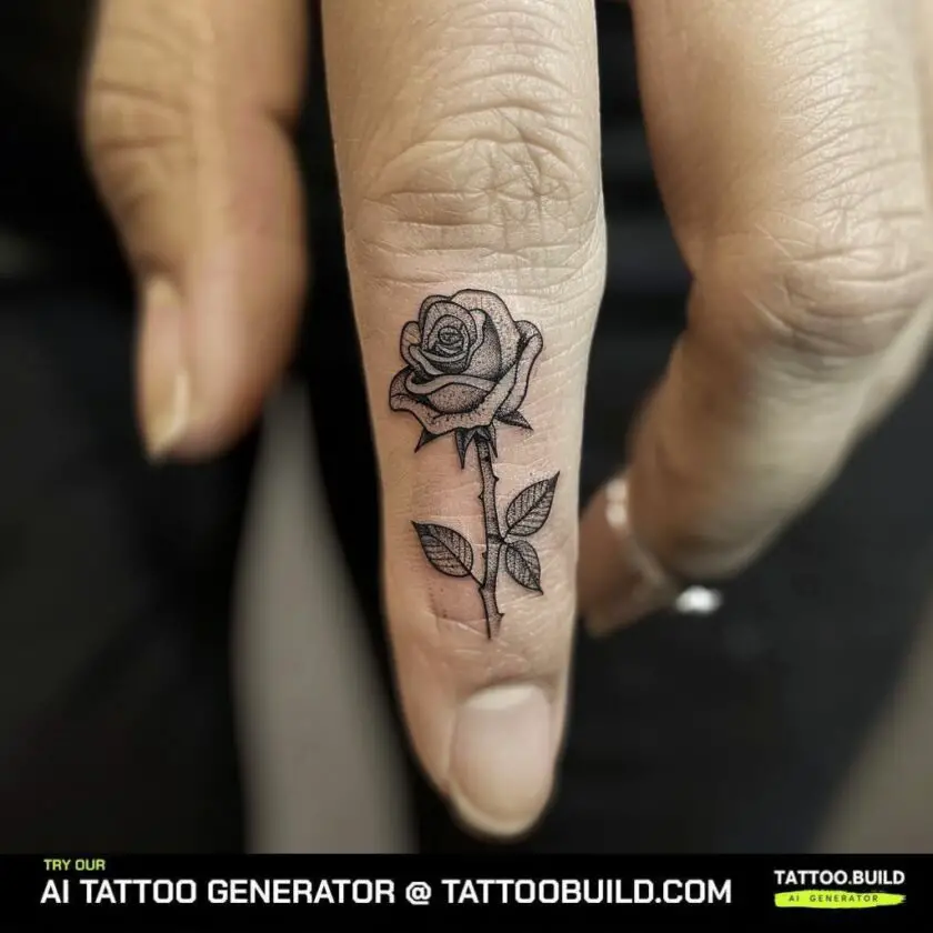 Rose Ring Tattoo: 12 Cute Design Ideas - Tattoo Build