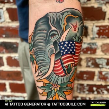 American Traditional Elephant Tattoo: 24 Stunning Design Ideas - Tattoo ...