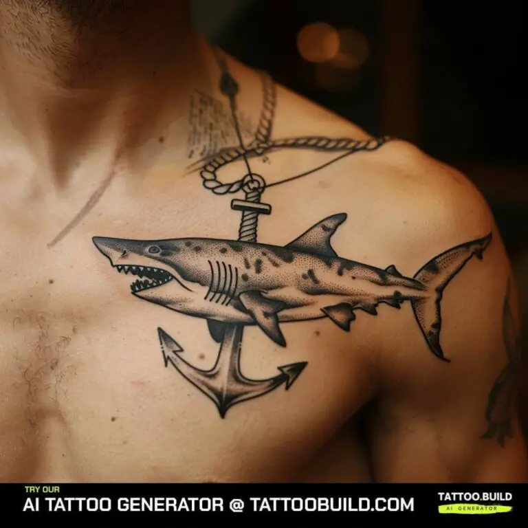 Shark and Anchor Tattoo Meaning and Design Ideas - Tattoo Build