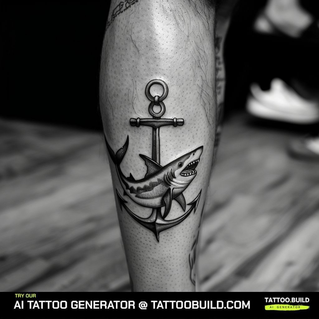 meaning of shark and anchor tattoo