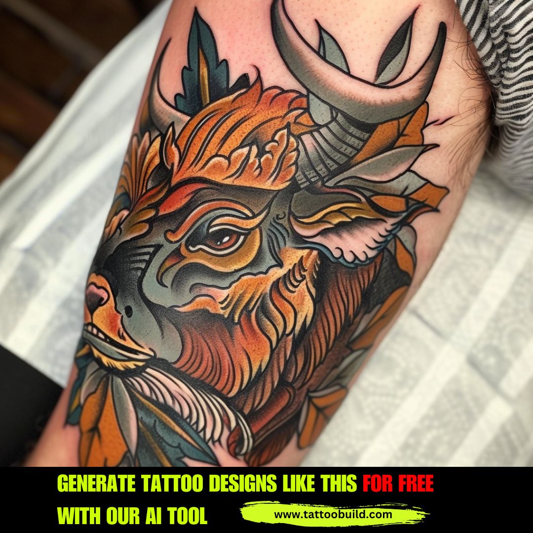 American Traditional Animal Tattoos Tattoo Build