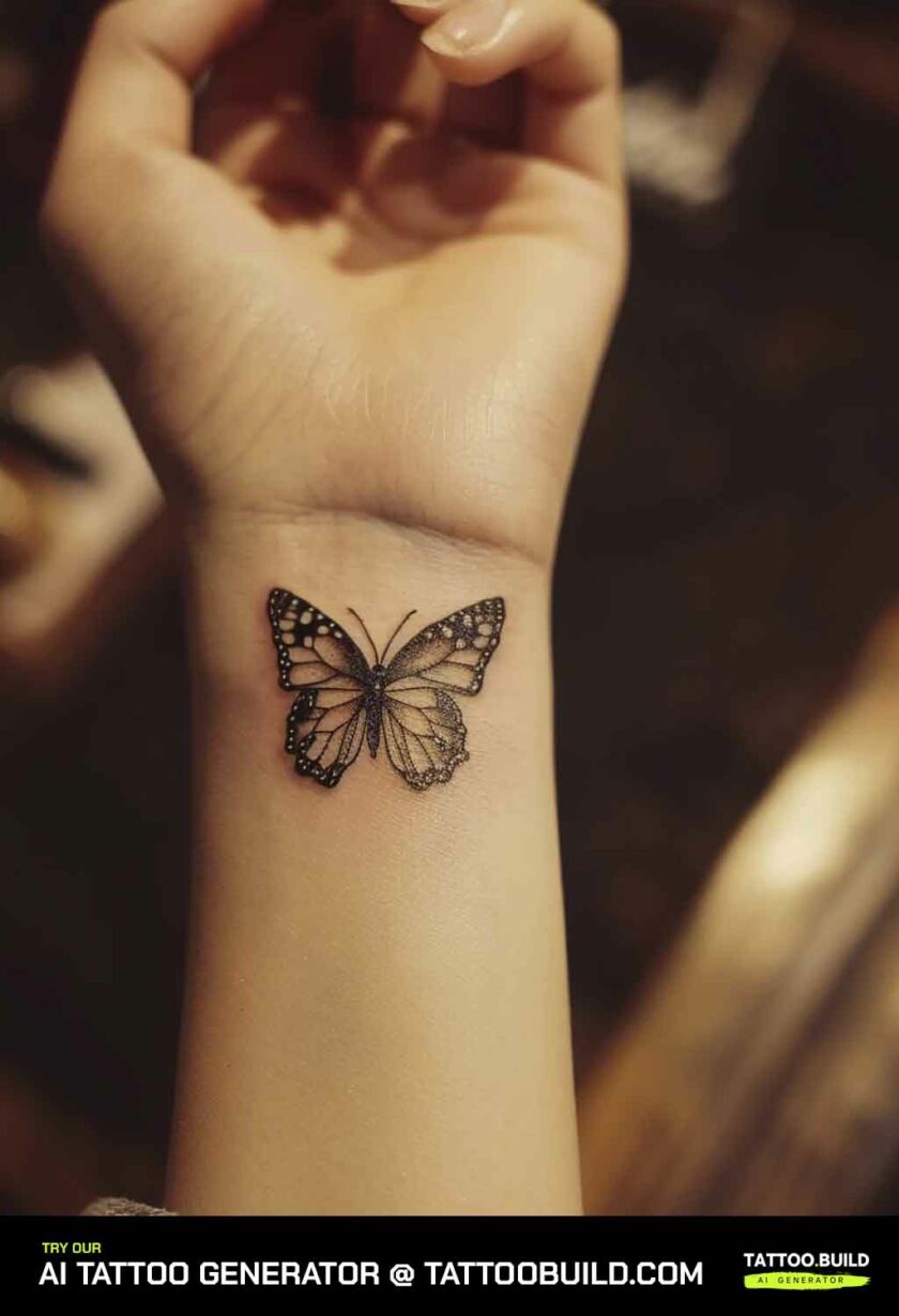 Butterfly on the Wrist Tattoo Meaning - Tattoo Build