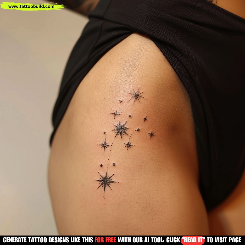 Awesome star tattoo designs