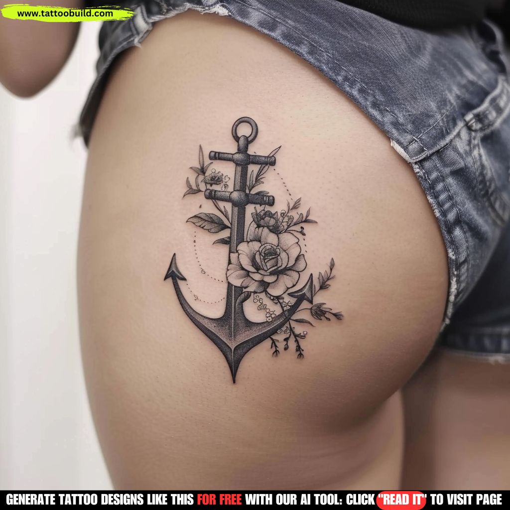 meaningful anchor tattoo for women
