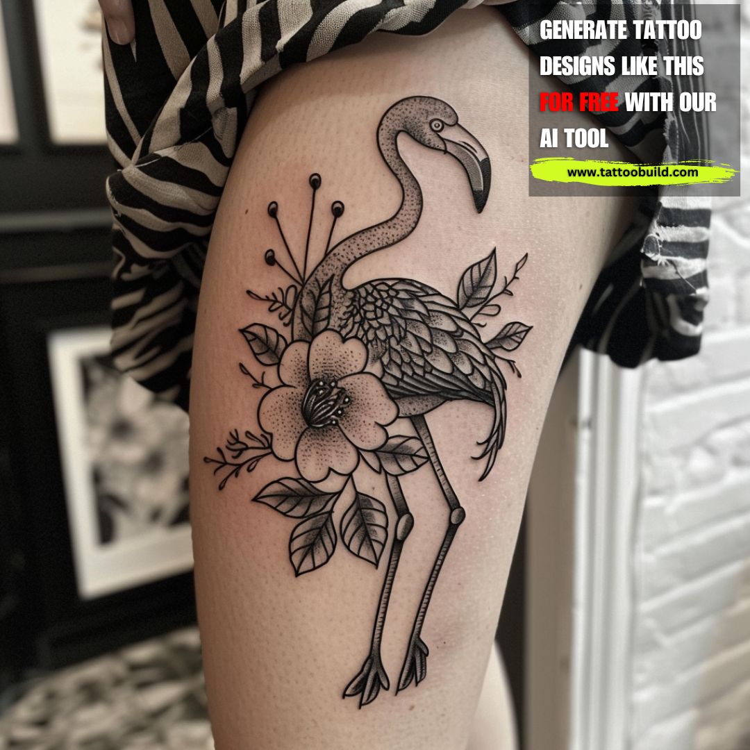 Traditional Bird Tattoo: Black and Gray - Tattoo Build