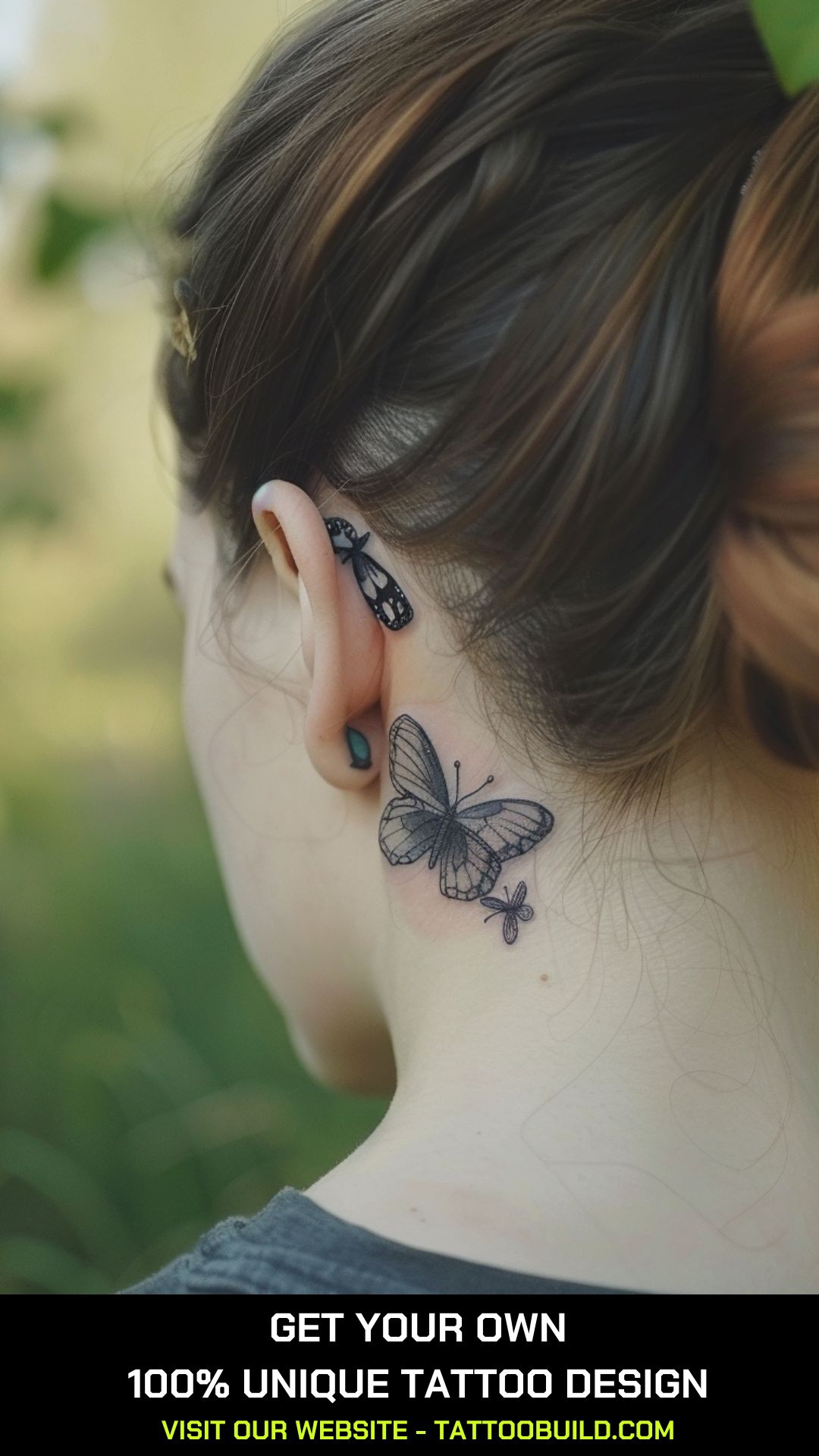Back of Ear Tattoos for Females: Elegant and Unique Design Ideas ...