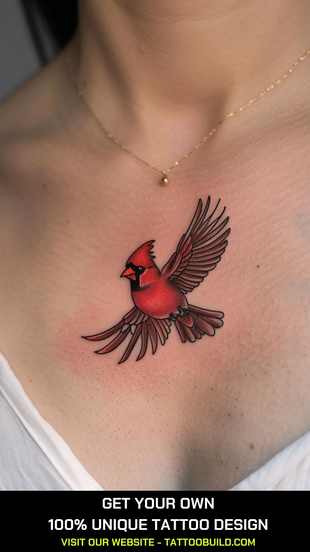 Bird Chest Tattoos for Females: A Symbol of Freedom and Beauty - Tattoo ...