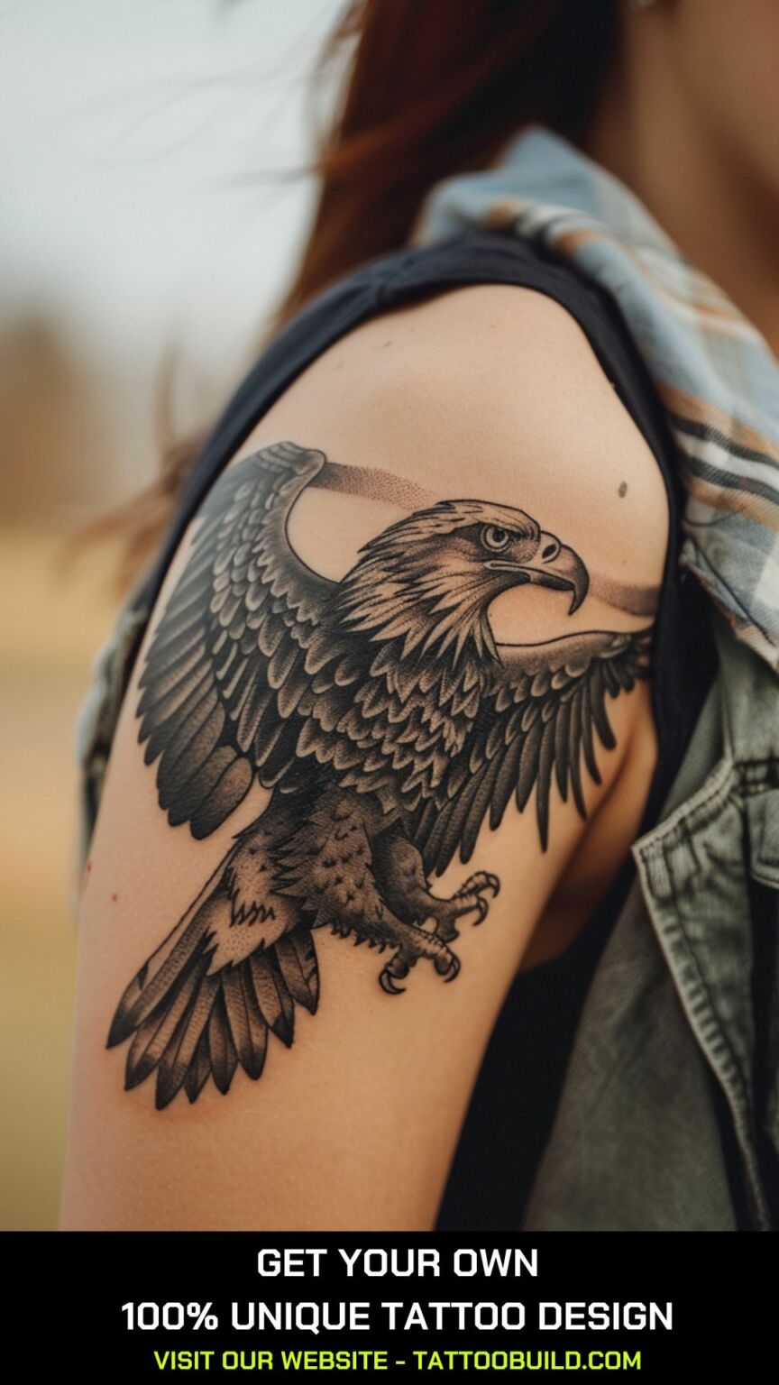 Eagle Tattoos for Females: Best Designs & Ideas - Tattoo Build