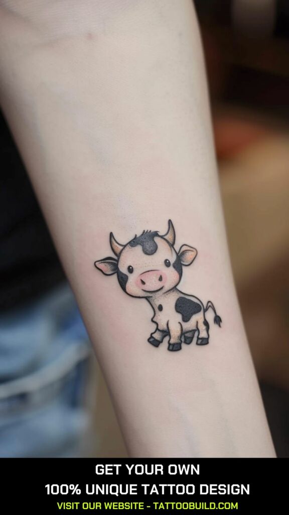 cute small hand calf tattoos for females