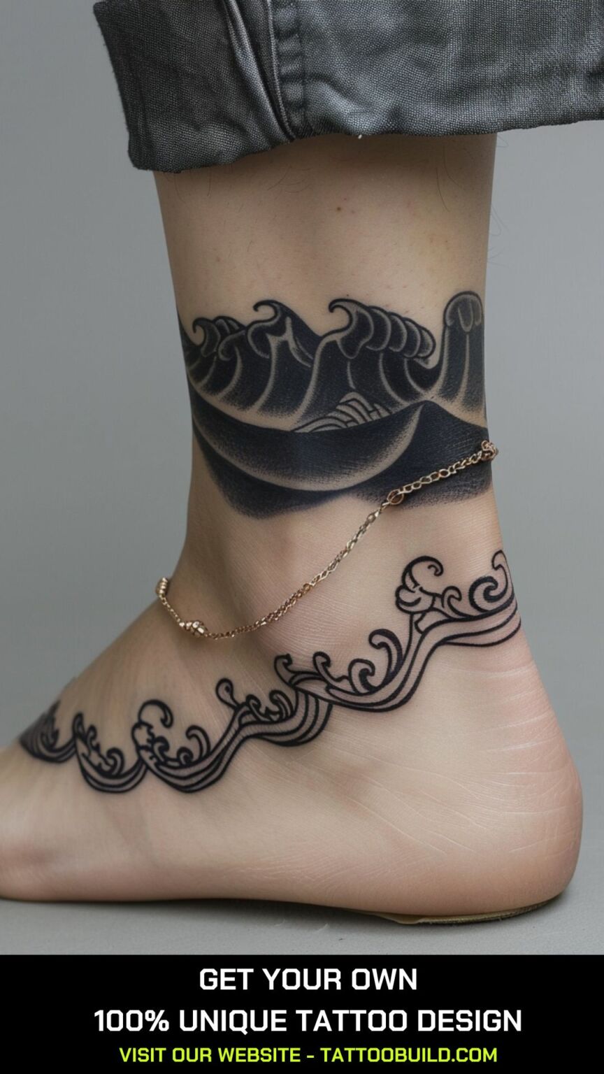 Ankle Bracelet Tattoos for Ladies: A Delicate and Stylish Ideas ...