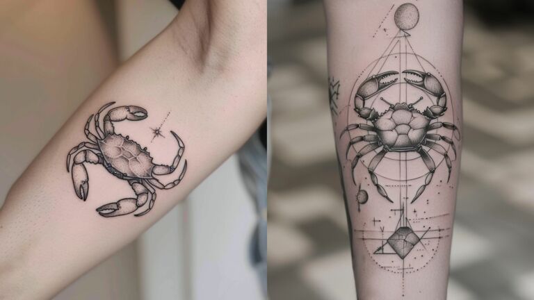 Cancer Star Sign Tattoo Ideas: Symbolism and Inspiration