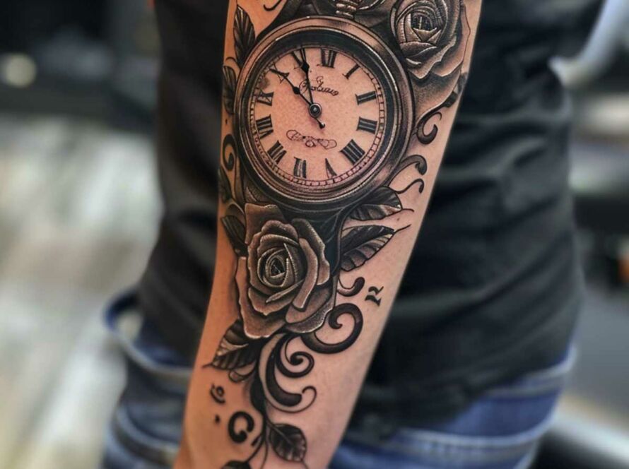 Epic Clock Tattoo Ideas