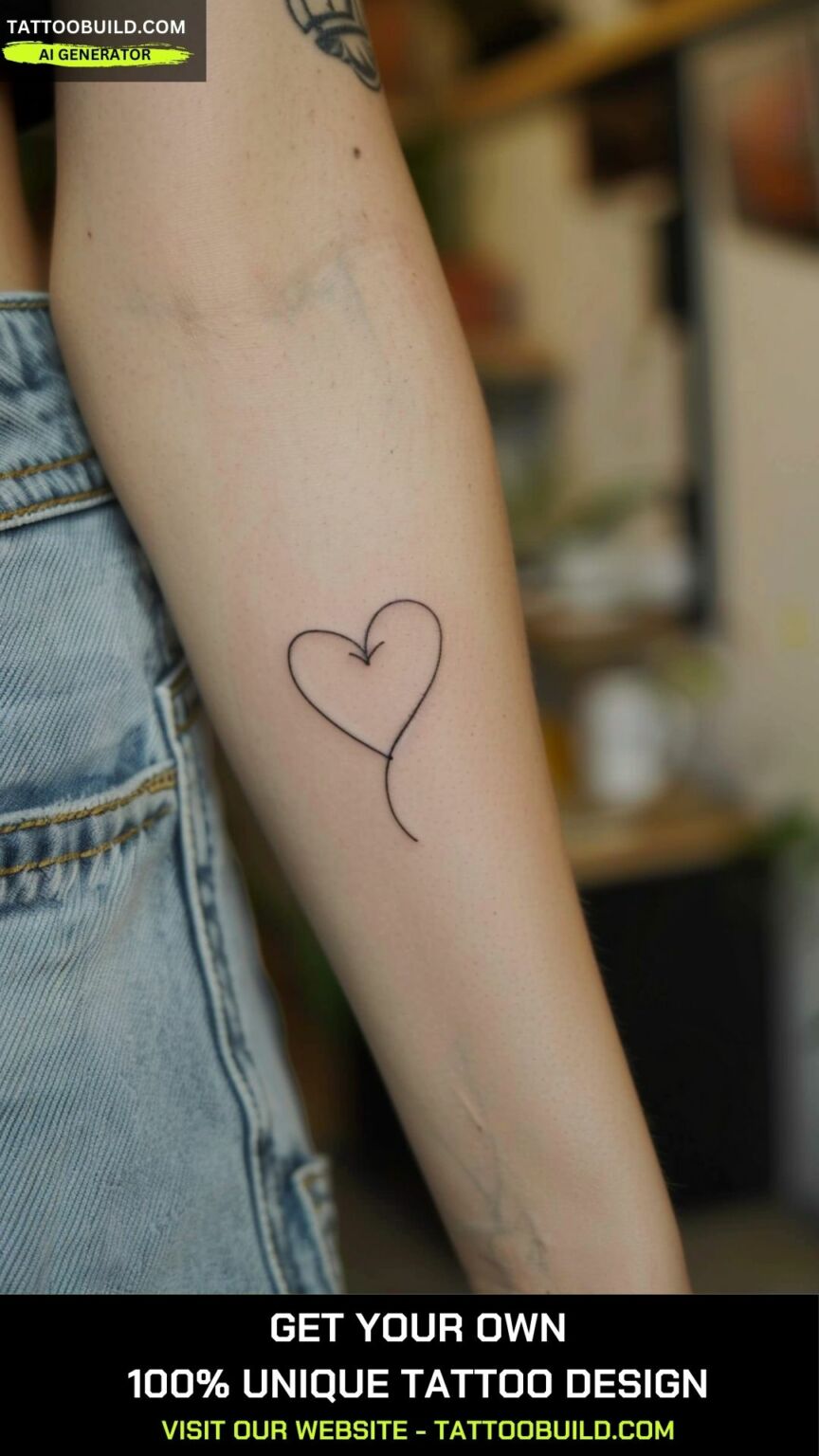 Classic Heart Tattoo