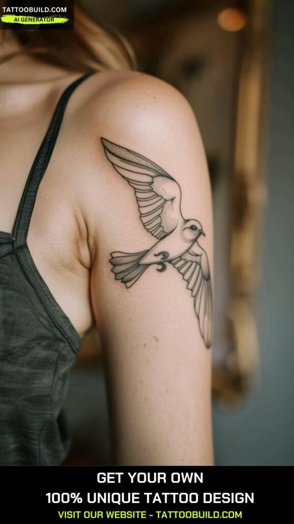 goodness tattoo idea: Dove