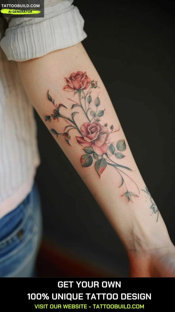 floral meaningful tattoos for women