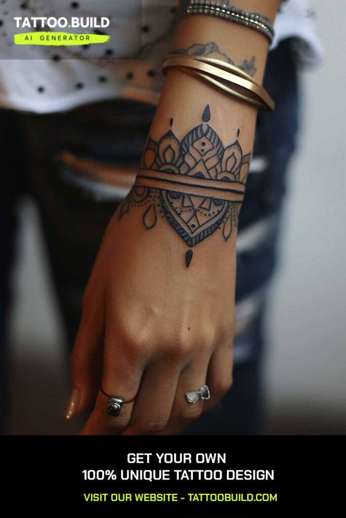 Women's bracelet Tattoo