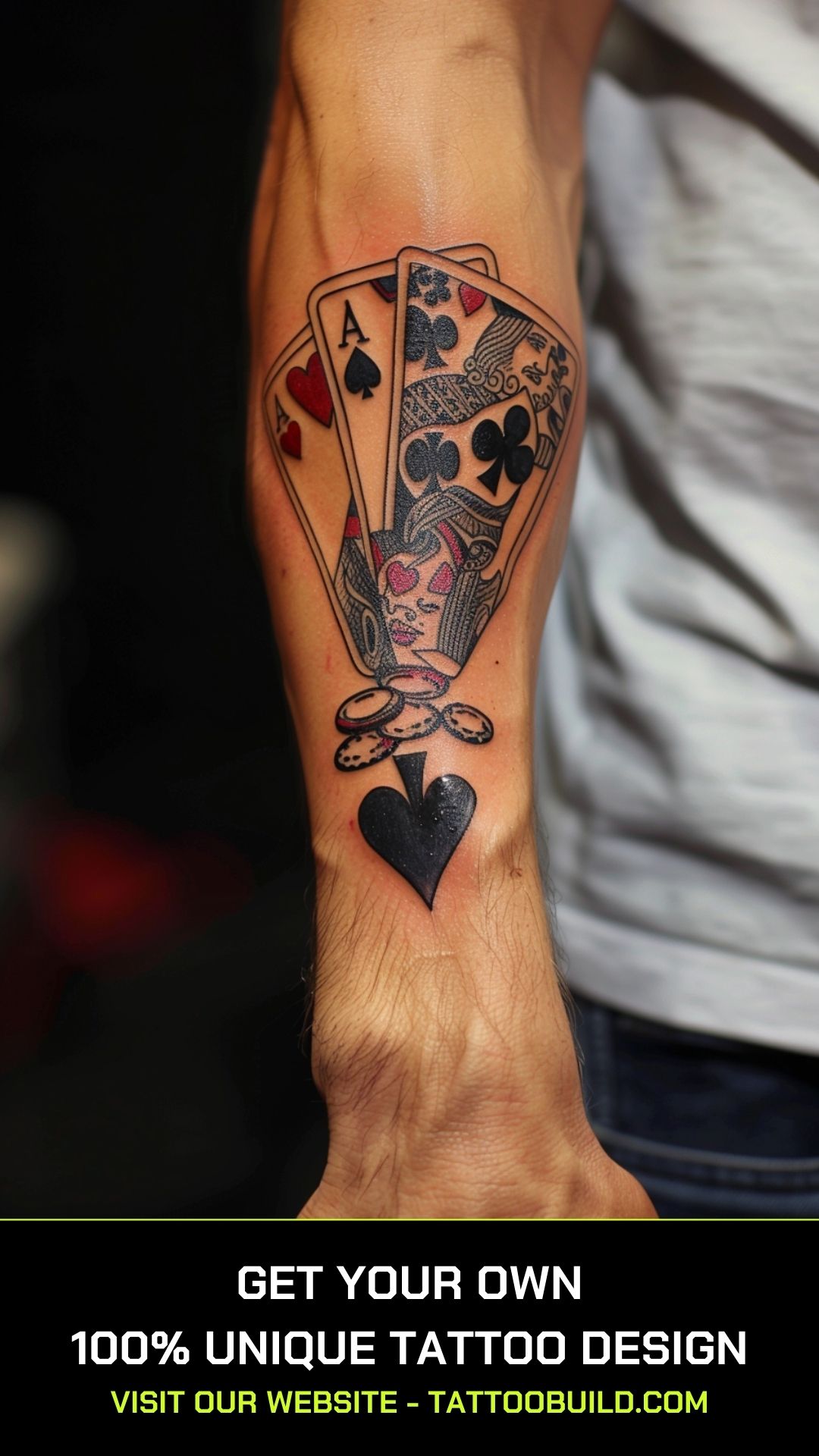 Poker Tattoo Ideas: Meaning and Design Ideas - Tattoo Build