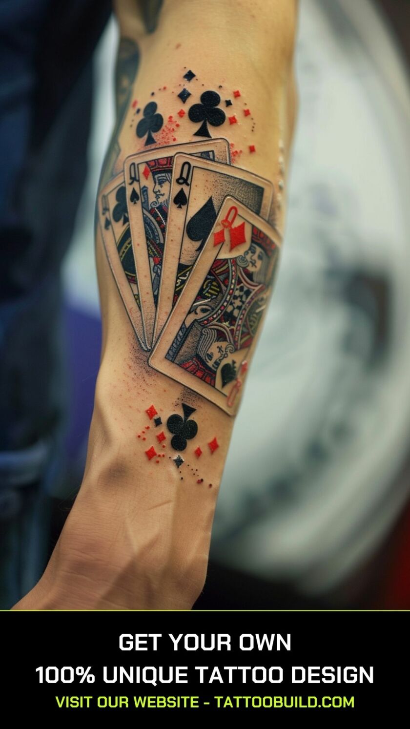 Poker Tattoo Ideas: Meaning and Design Ideas - Tattoo Build