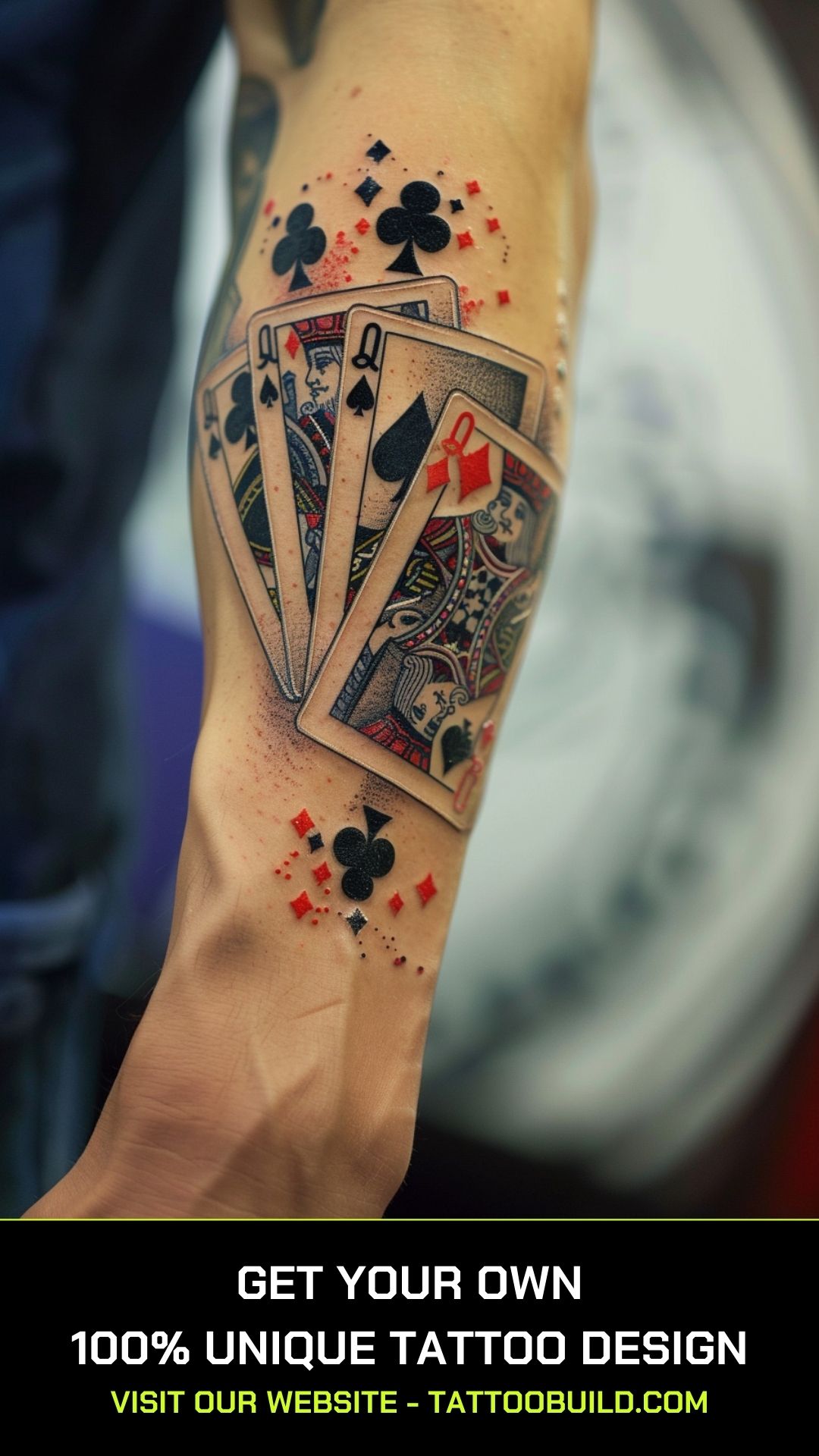 Poker Tattoo Ideas: Meaning and Design Ideas - Tattoo Build
