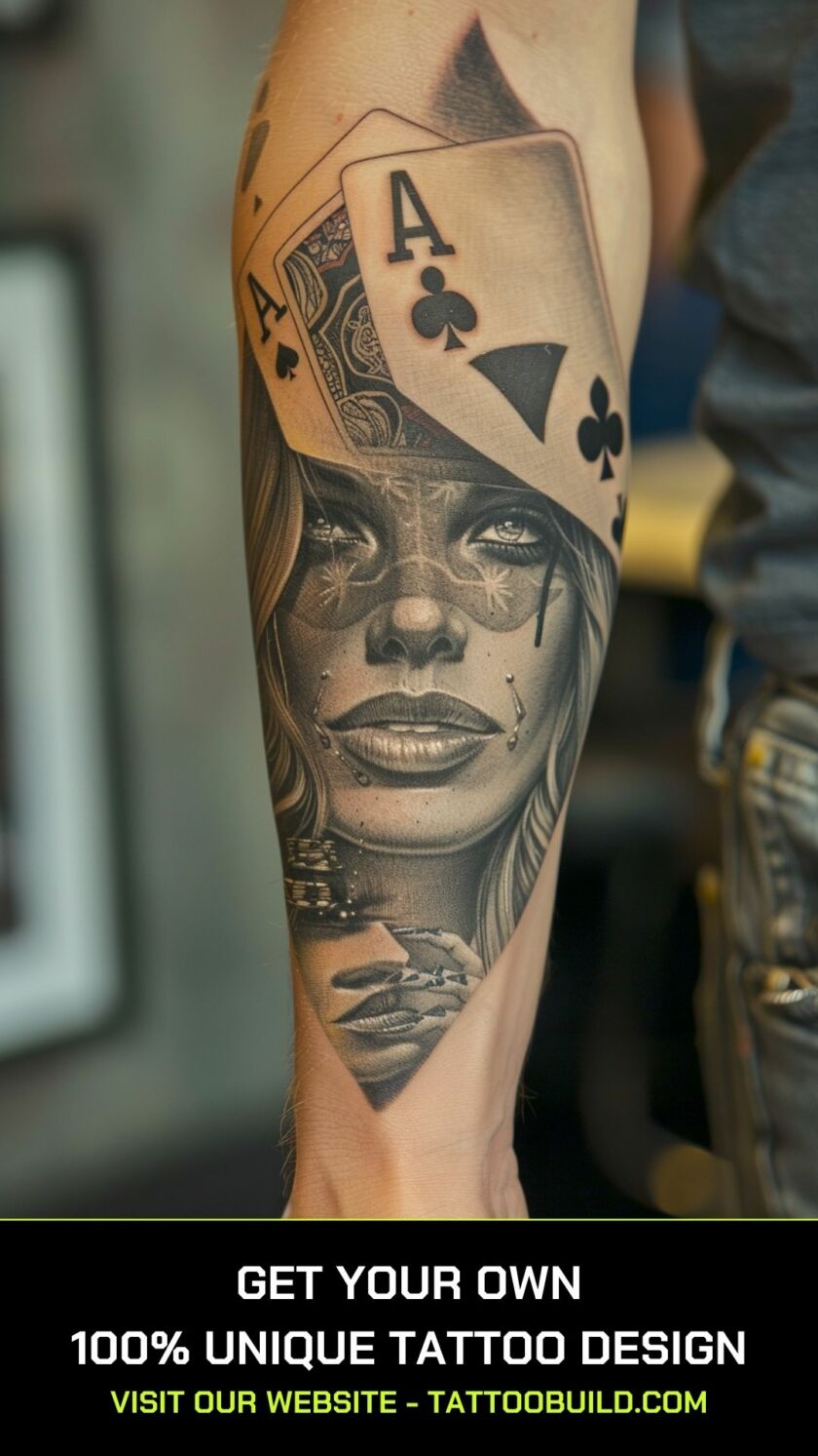 Poker Tattoo Ideas: Meaning and Design Ideas - Tattoo Build