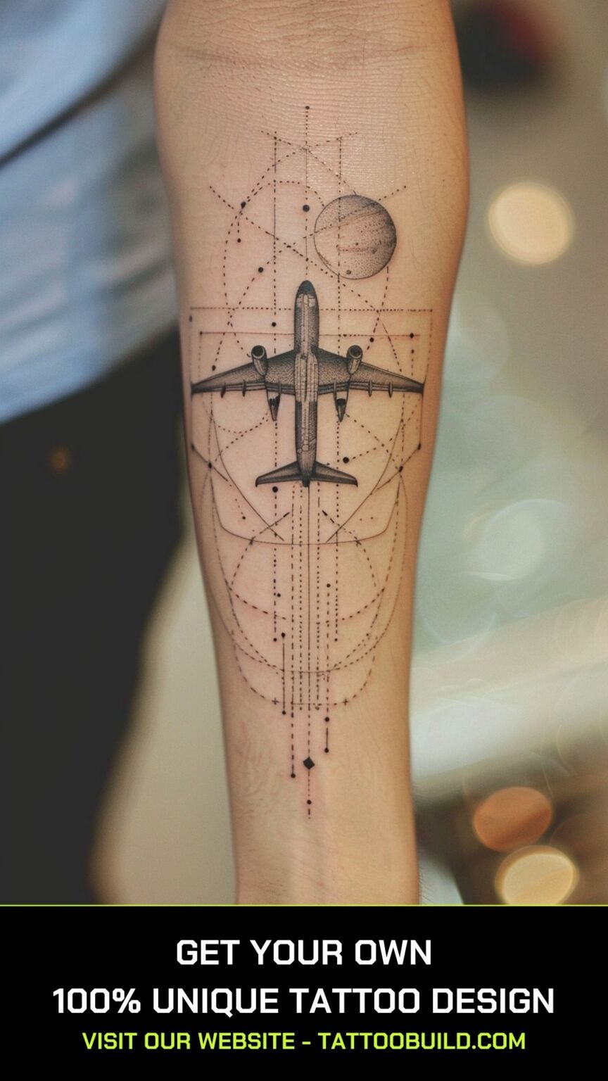Airplane Tattoo Ideas Soar to New Heights with Your Ink Tattoo Build
