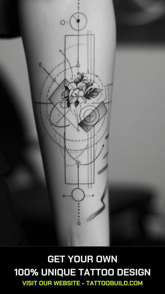 geometric fine tattoo designs