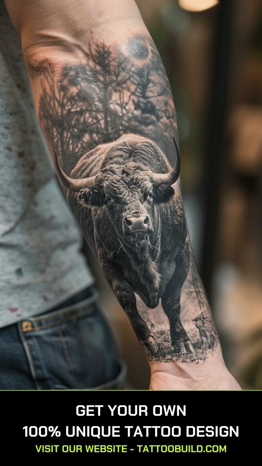 Bull Tattoo Ideas: Strength, Power, and Determination in Ink - Tattoo Build