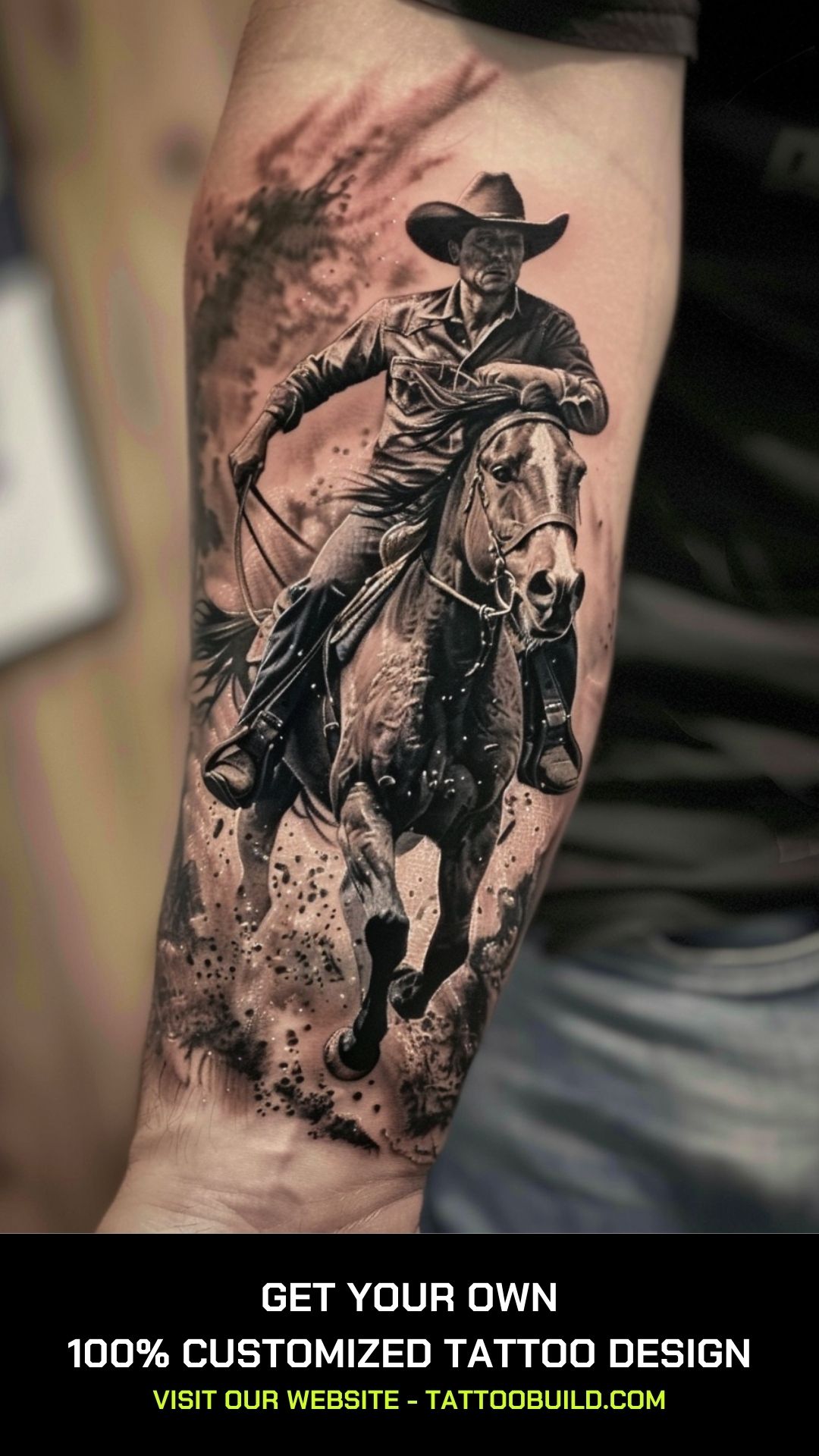 Cowboy Tattoo Ideas: 40 Best designs - Tattoo Build