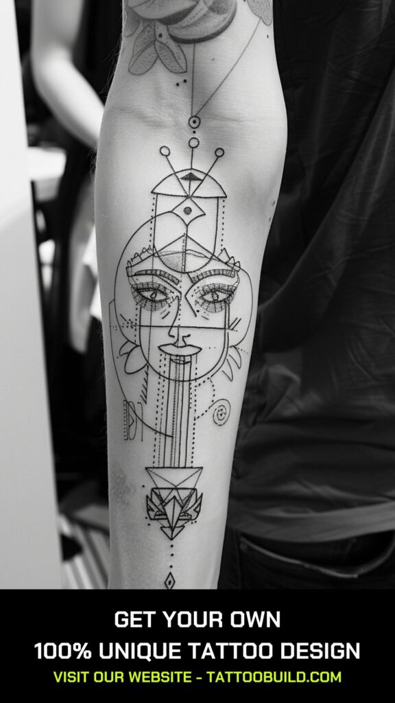 geometric art tattoo designs