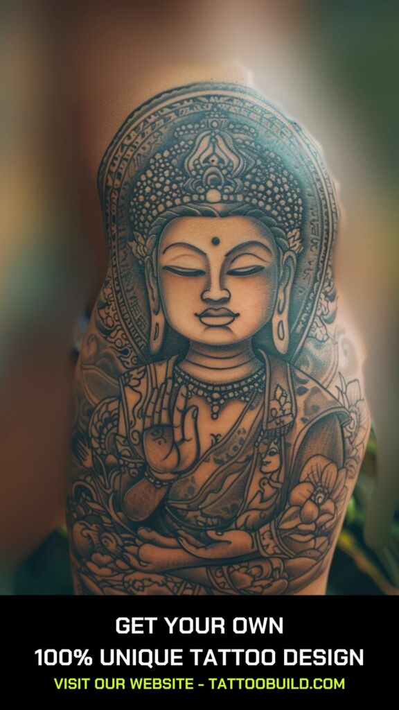 buddha tattoo for women