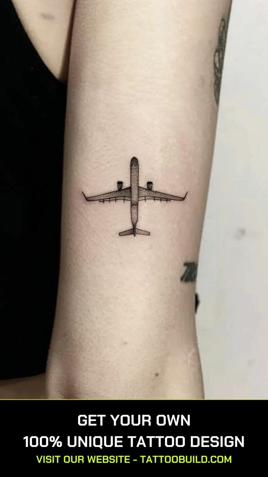 Airplane Tattoo Ideas Soar to New Heights with Your Ink Tattoo Build