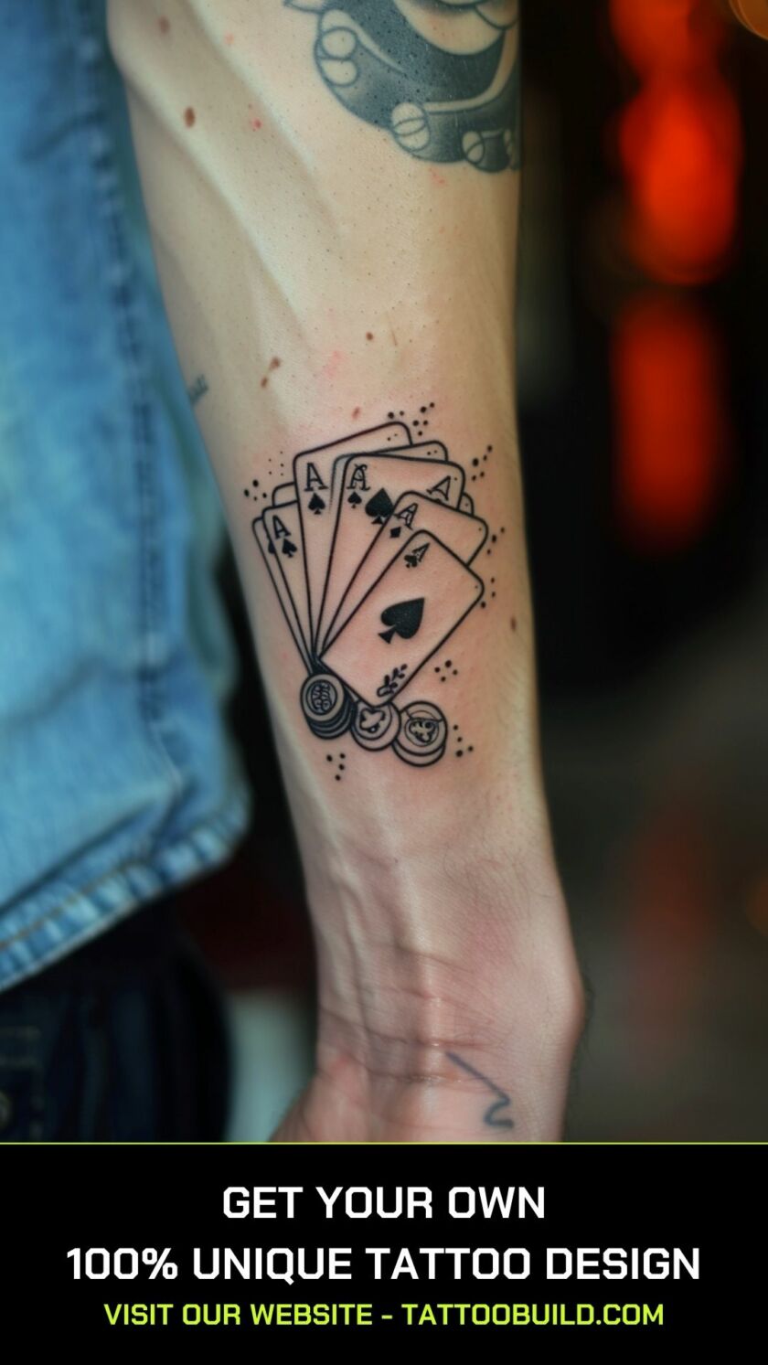 Poker Tattoo Ideas: Meaning and Design Ideas - Tattoo Build