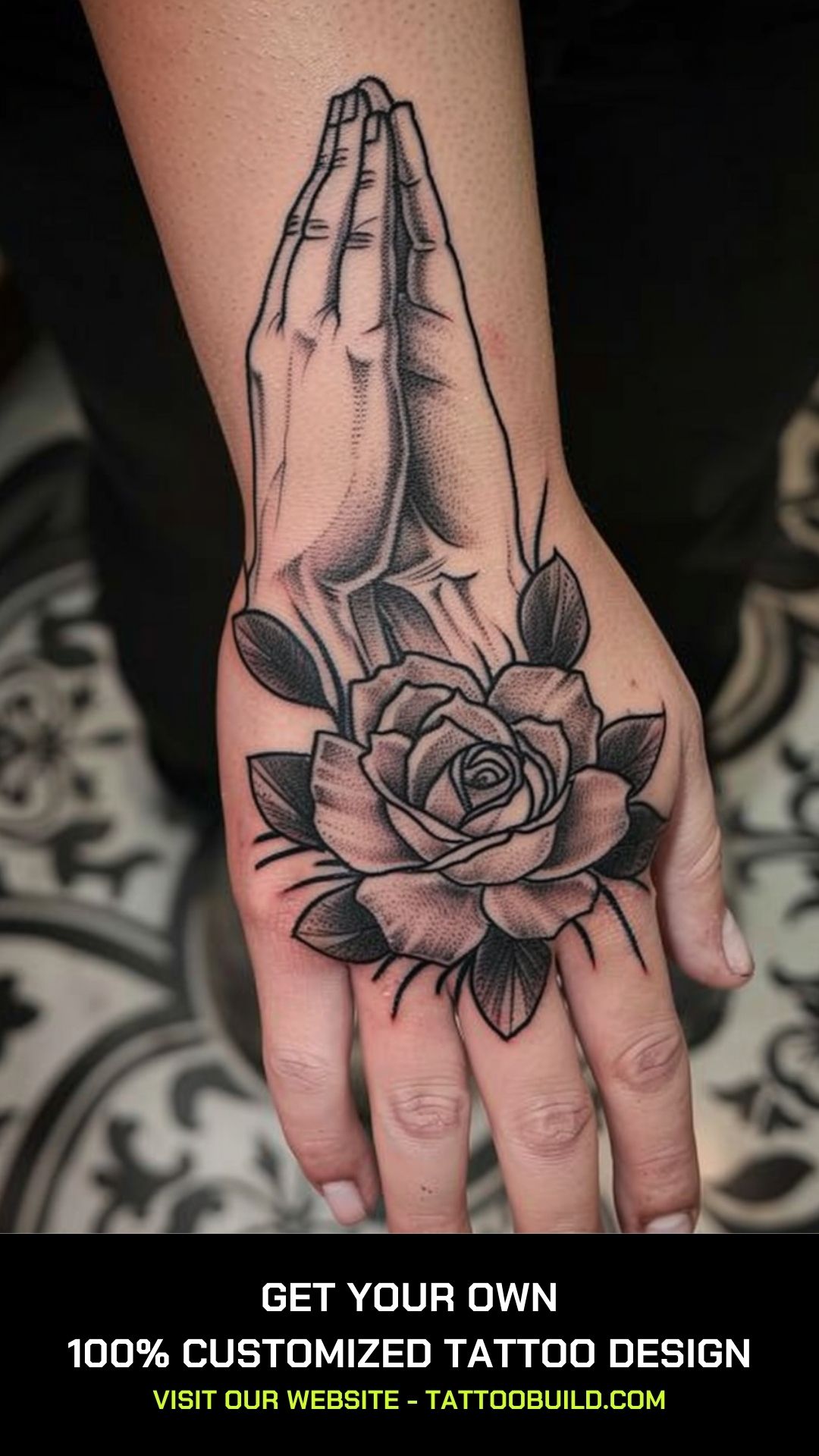 Praying Hands Tattoo Ideas: Symbolism and design Inspiration - Tattoo Build