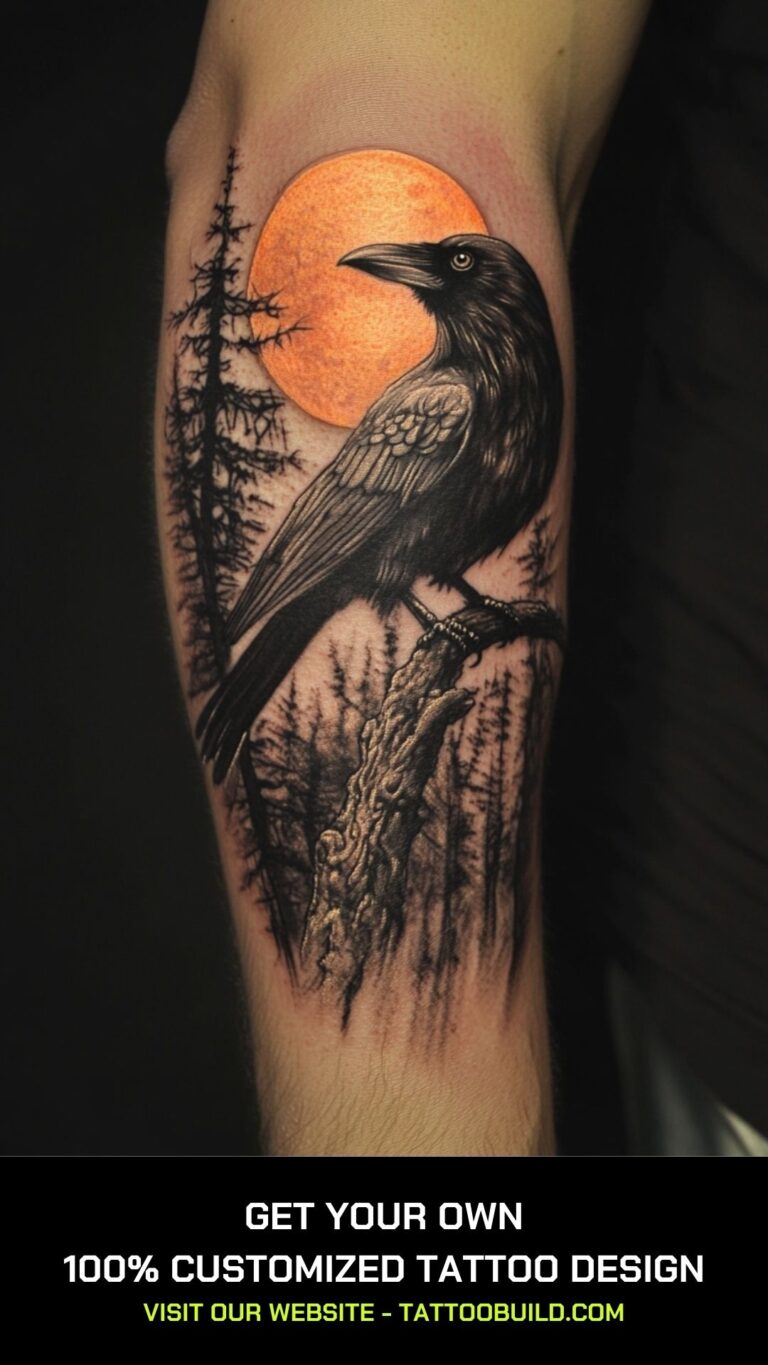 Raven Tattoo Ideas: 50 best design inspirations - Tattoo Build