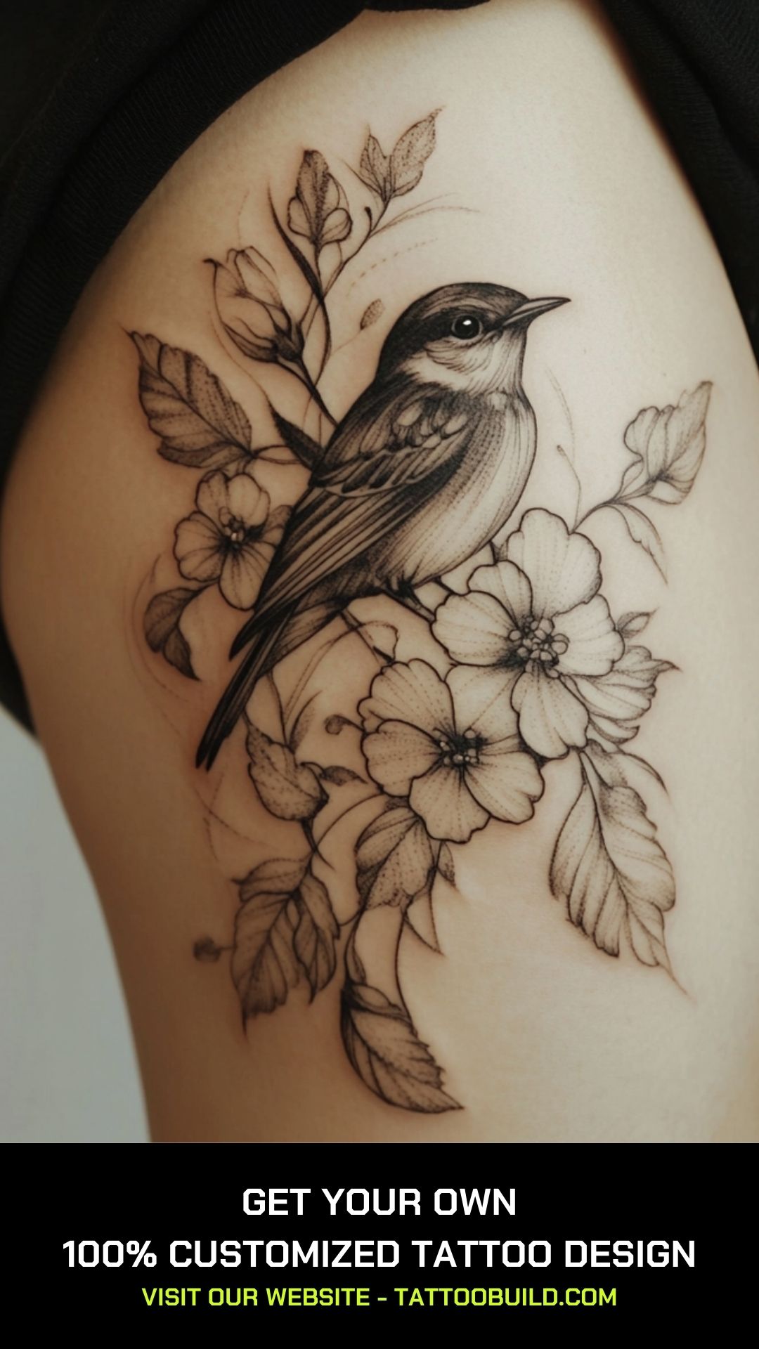 Classy Feminine Thigh Tattoo Ideas: 50+ Elegant Designs for Women ...