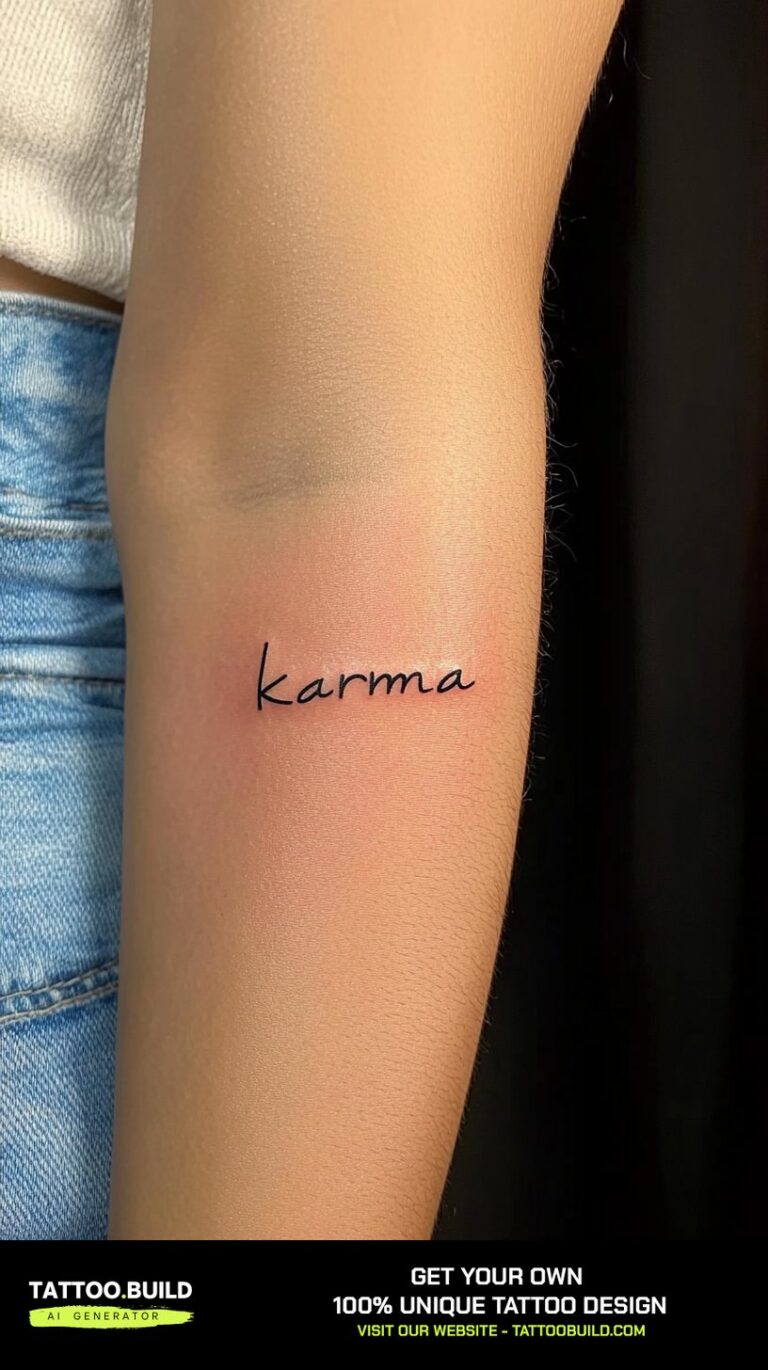 Karma Tattoo Ideas: Symbols of Cause and Effect - Tattoo Build