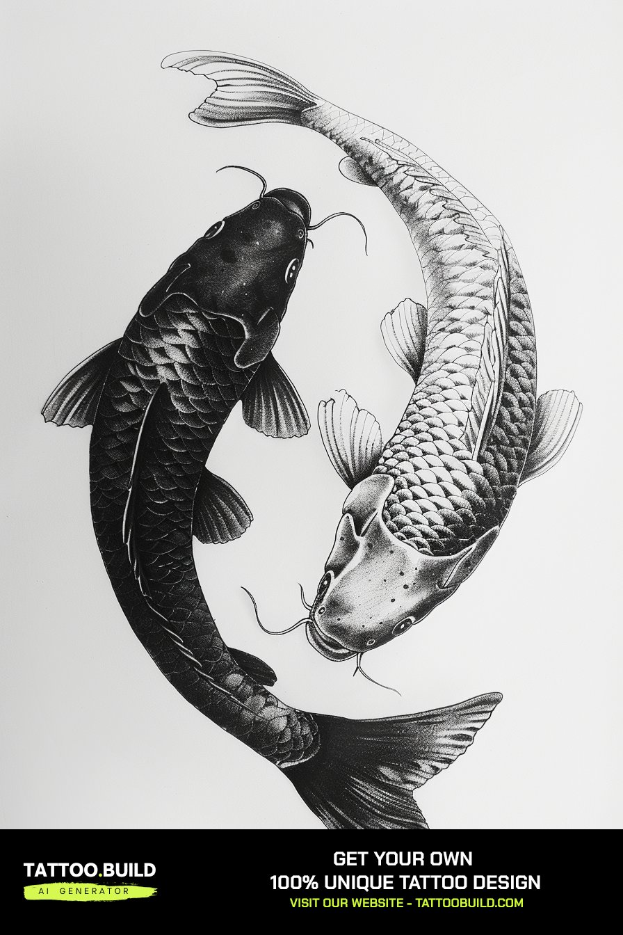 Exploring the Beauty and Meaning of Koi Fish Tattoo Drawings - Tattoo Build