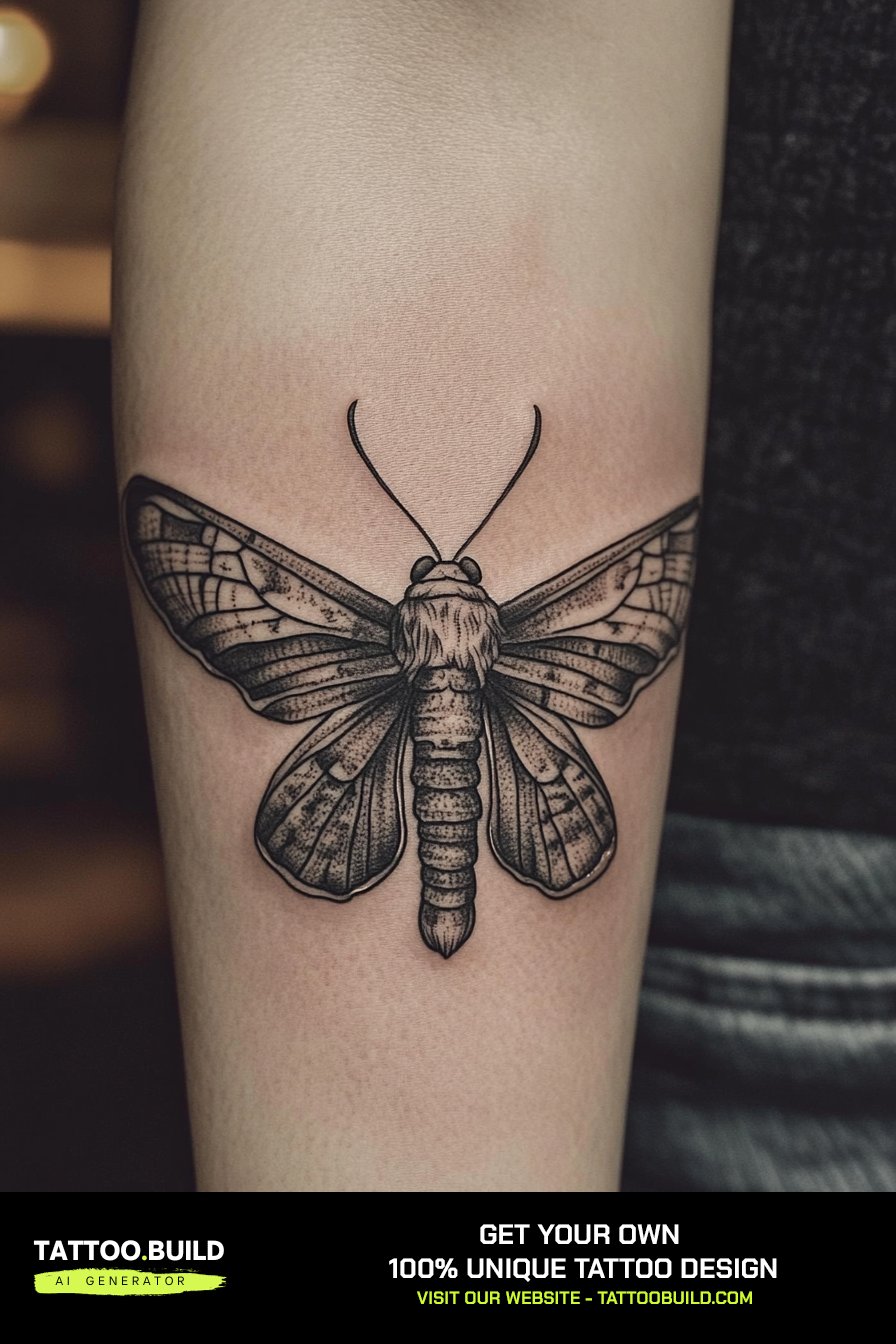 Meaning of Moth Tattoos: + 56 AWesome moth tattoo ideas - Tattoo Build