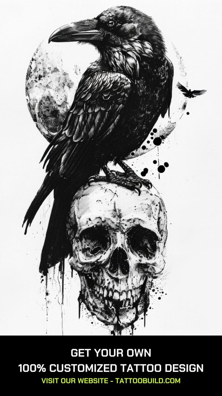 Raven Tattoo Ideas: 50 best design inspirations - Tattoo Build
