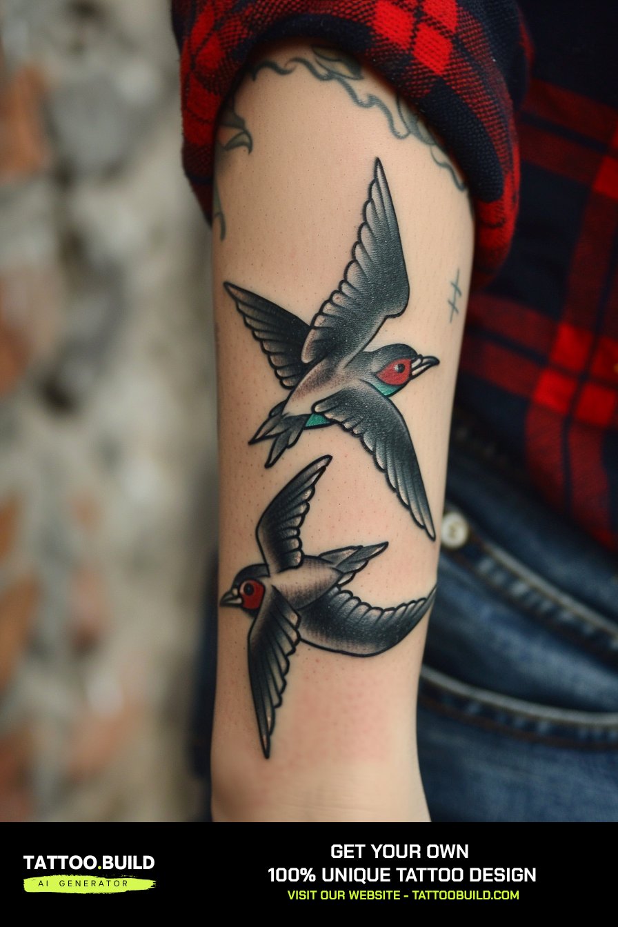 The Meaning of a Swallow Bird Tattoo: History, Symbolism, and Design ...