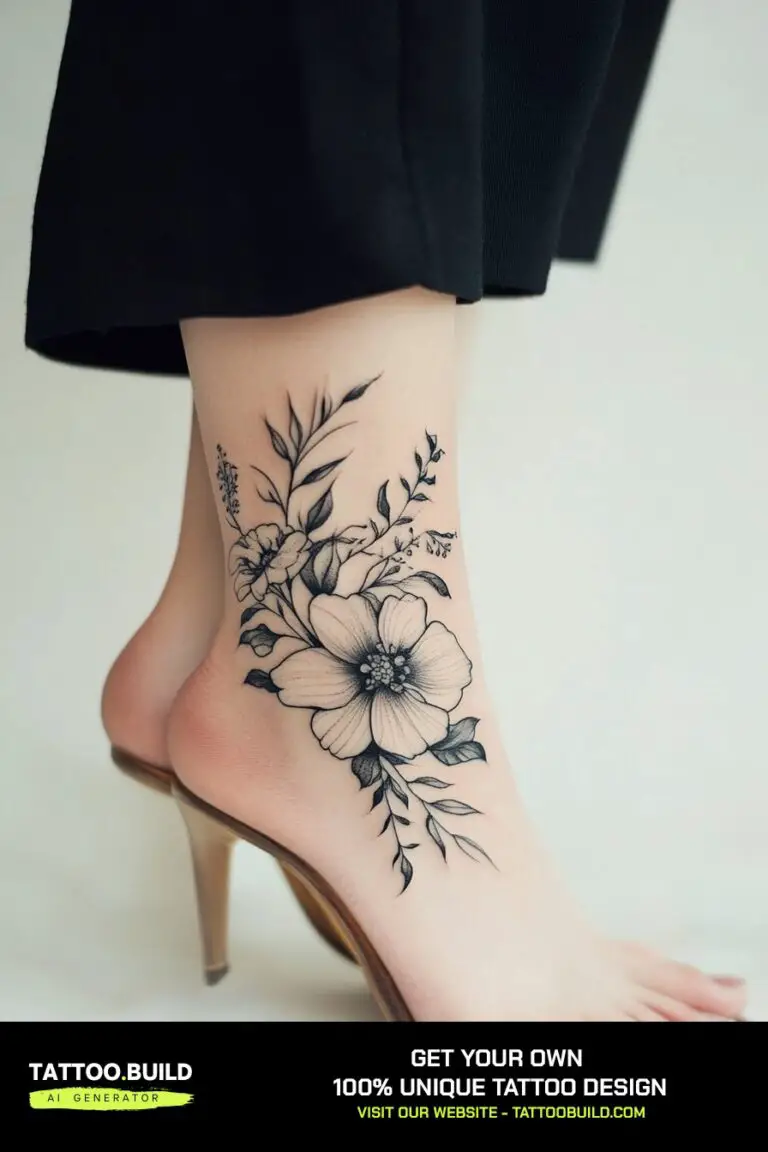 Female Ankle Tattoo Ideas: Embracing Elegance and Symbolism - Tattoo Build