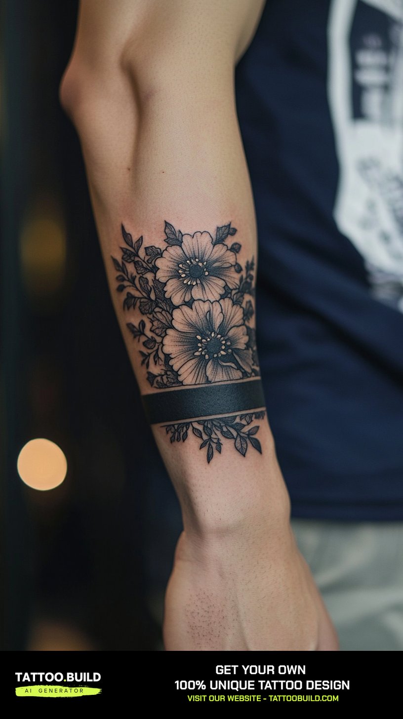 30 Cool Guys Flower Tattoo Designs - Tattoo Build