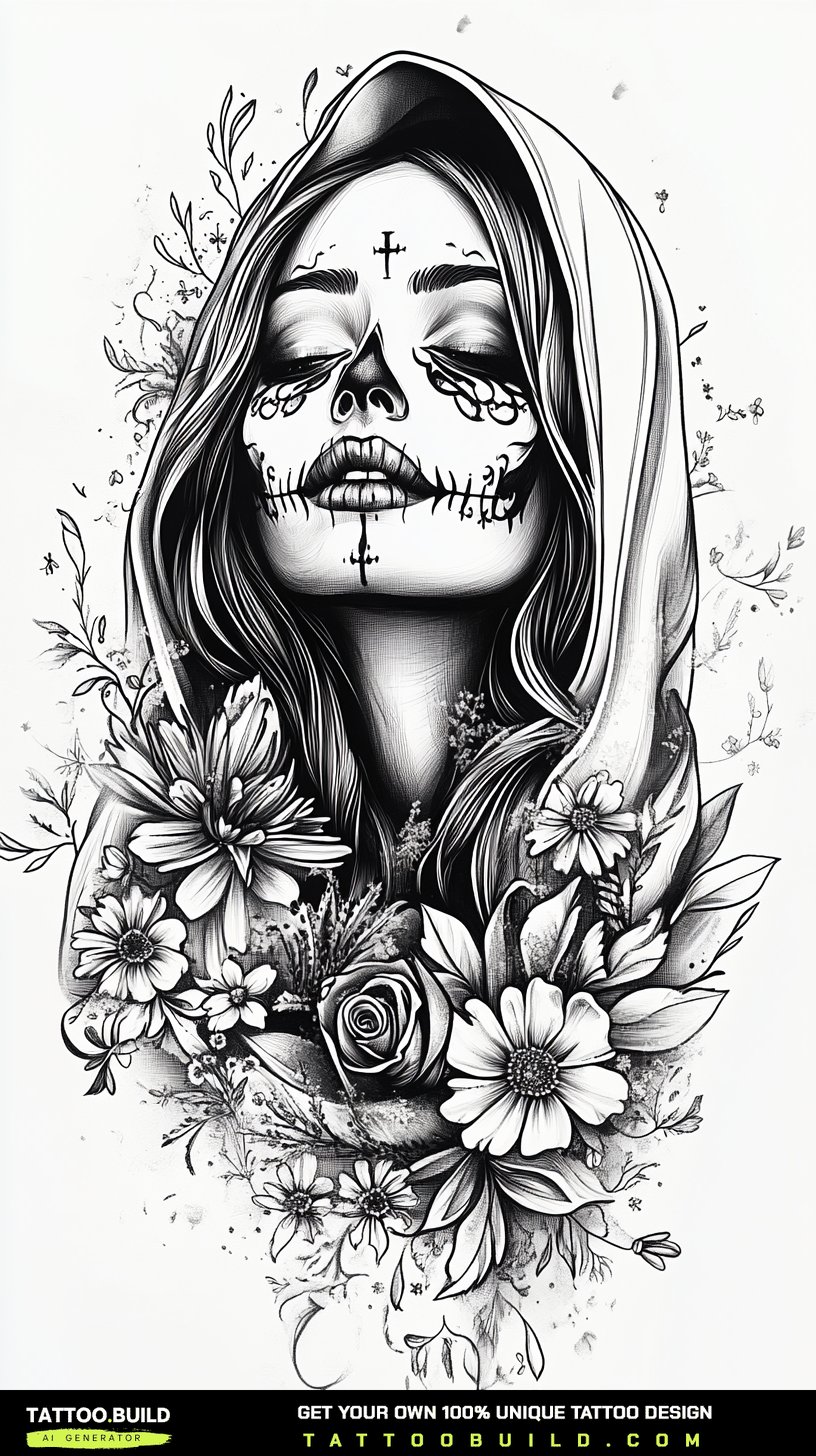 Chicano Tattoo Drawings - Tattoo Build